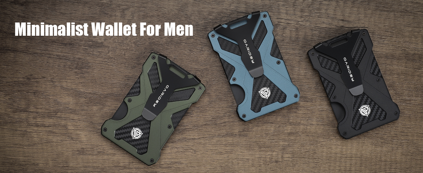 Minimalist wallet for men