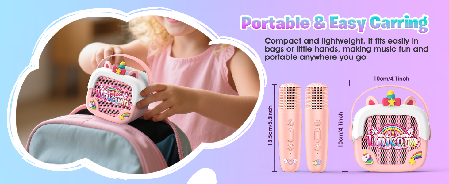 mini karaoke machine