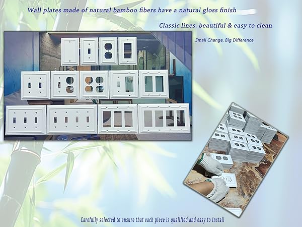 Outlet covers Light switch cover Switch plates 1 gang Duplex toggle Gfci rocker Wall plates