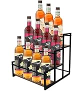 Okydoky 3-Tier Coffee Syrup RackHolds 12 Bottles - Sturdy Stand forCoffee Bar, Kitchen &amp; Beverage...