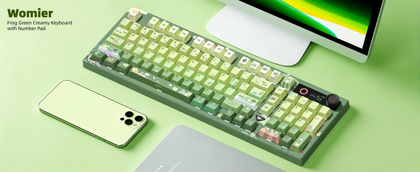 96% Wireless Mechanical Gaming Keyboard