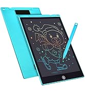 LCD Writing Tablet Drawing Board 12 Inch Colorful Girls Toys Christmas Birthday Gift for 3 4 5 6 ...