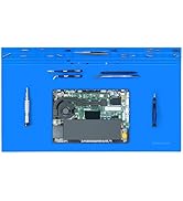 Extra Large Soldering Mat, 932°F Heat Resistant Silicone Solder Mat, Large Repair Workbench Pad f...