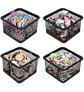 DANRONG Paper Clip Holder for Desk, Paperclip Holders, Mesh Paper Clip Holders Metal Paper Clip D...