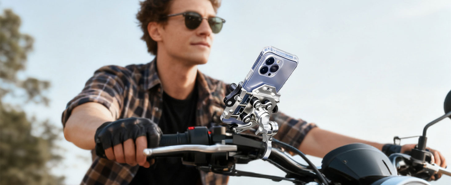motorcycle phone mount