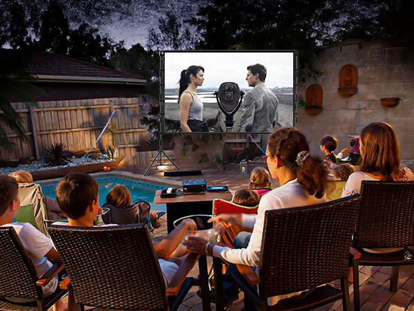 Projector Screen and Stand