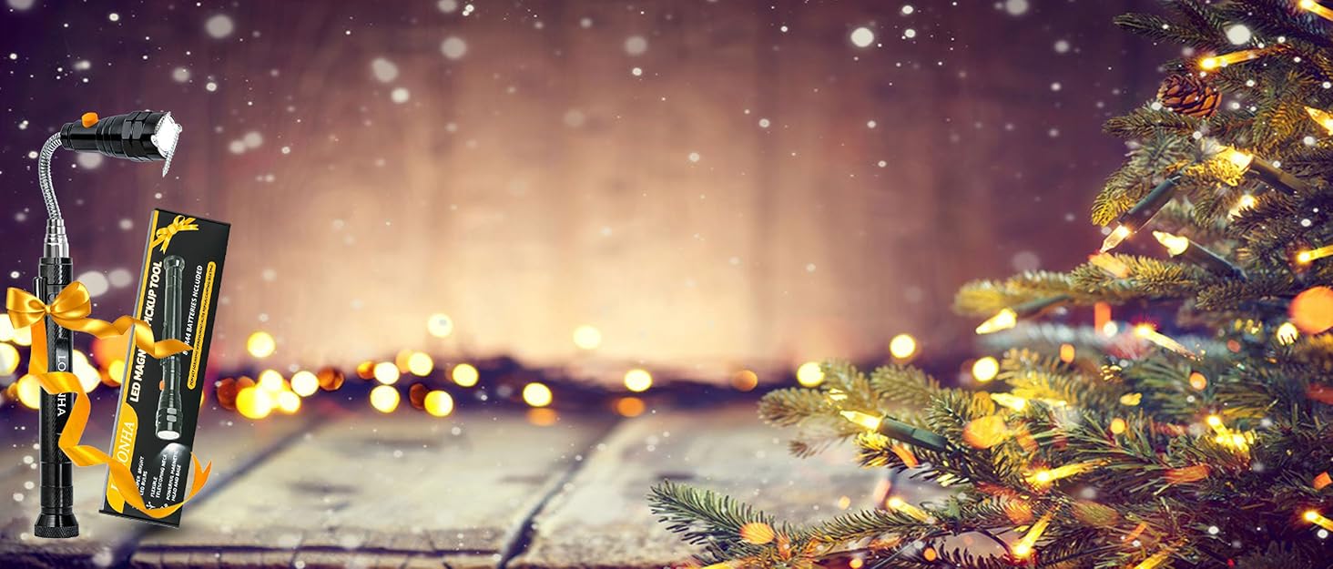 Magnetic Pickup Tool with LED Lights