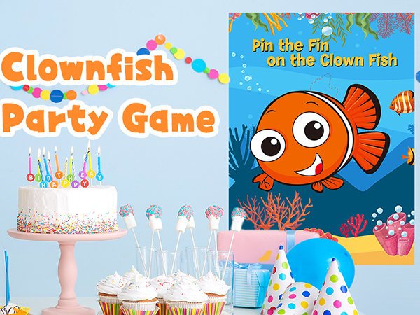 Pin The Fin on The Clownfish