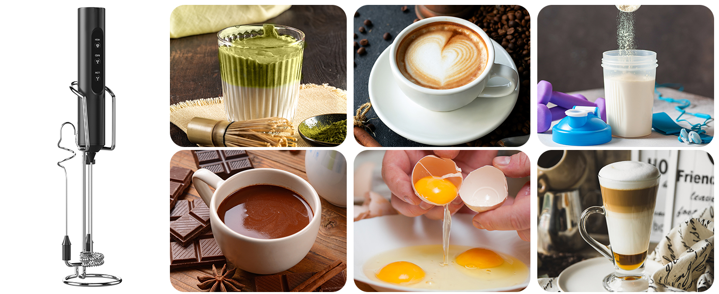 rechargeable frother