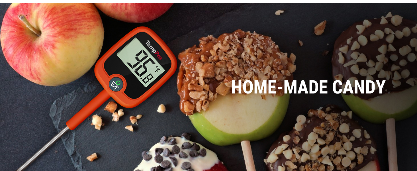 candy thermometer with pot clip