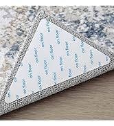 DMOYEST Rug Tape Corner Gripers 12 Pcs for Hardwood Floors Tile Floors Non Slip Rug Pads Anti Sli...