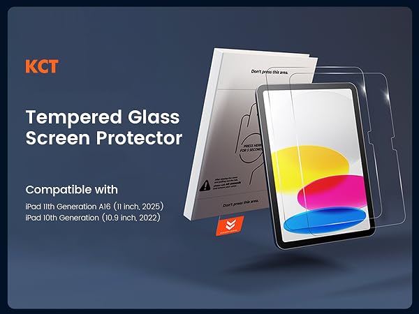 ipad a16 screen protector; ipad 10th generation screen protector