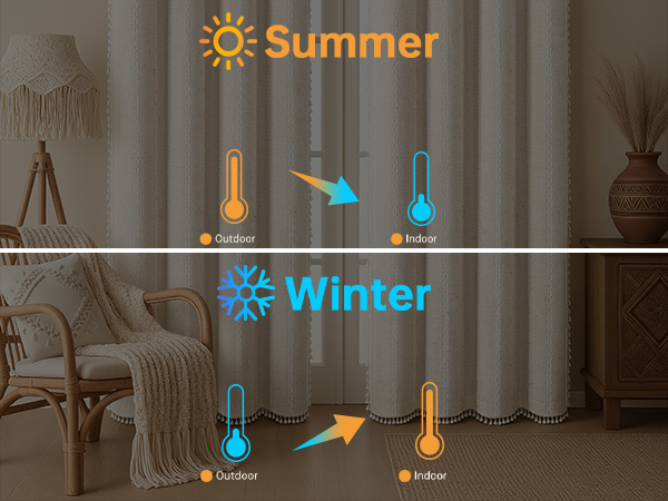 blackout curtains