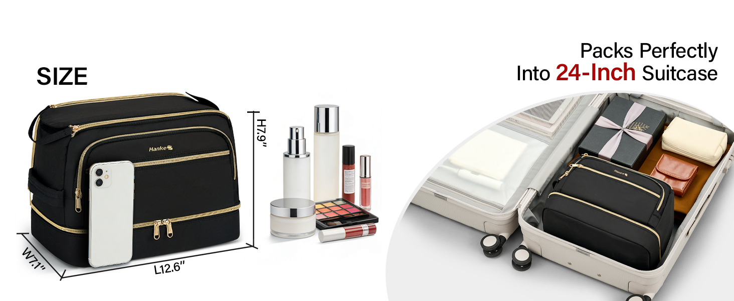 extra large makeup bag