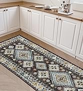 Joydeco Runner Rug 2x5 Non Slip Machine Washable Vintage Hallway Carpet Runner, Low Pile Lightwei...