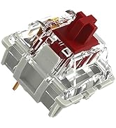 Gateron 70Pcs G pro 2.0 MX Mechanical Keyboard Silent Split Tactile Switch,Linear pre lubed RGB S...