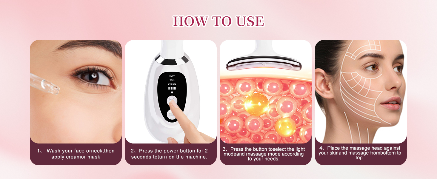 Multi-Functional-Red-Light-Therapy-for-Face and Neck-Eye-Head Massager