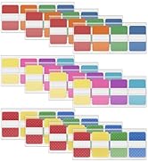 KICNIC Sticky Index Tabs 960 Pcs, 1 inch Divider Tabs Stick On, Page Marker Bookmark, Write Tab F...