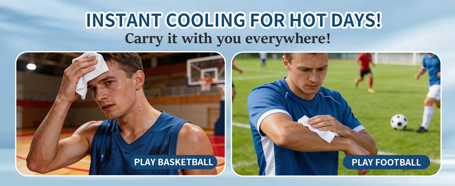 Disposable Cooling Wipes