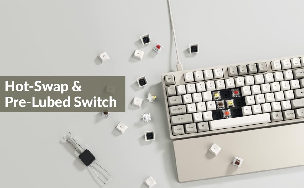 Keychron C2 Pro 8K QMK Wired Custom Mechanical Keyboard