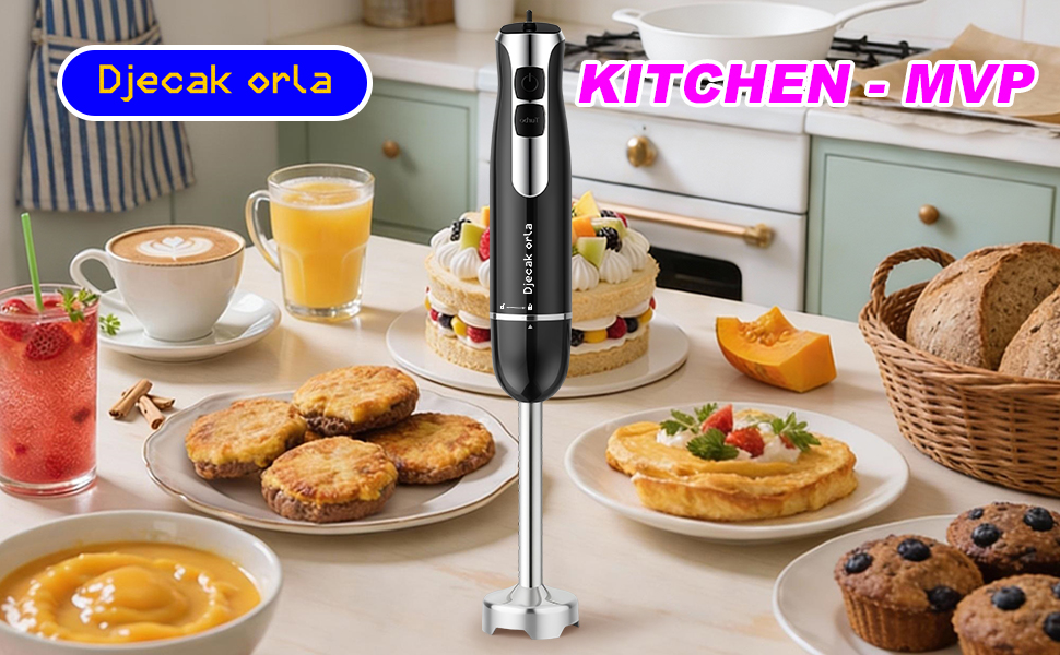 Djecak Orla Immersion Blender Handheld 700W