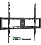 monTEK Heavy Duty Fixed TV Wall Mount for 43–100 Inch TVs up to 200 lbs, 1.2