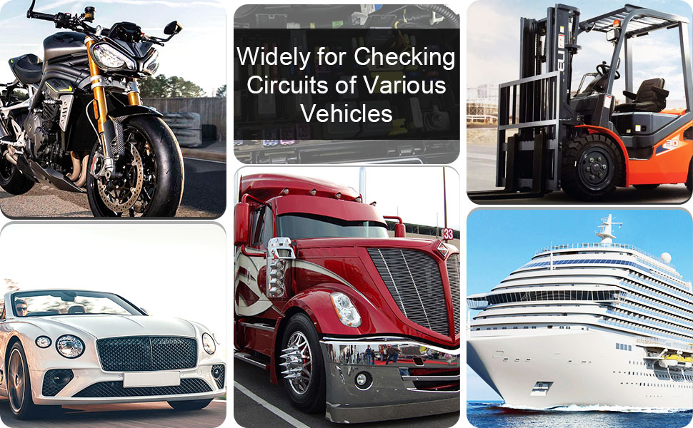 wider application automotive voltage fuse tester