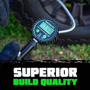 rhino usa 200psi inflator gauge superior build quality