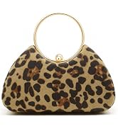 RonFoxi Clutch Purse for Women, Evening Bag with Removable Chain Strap Elegant Handbag for Weddin...