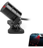 YAWUROU 12V Car Rear Laser Warning Light, High Brightness Adjustable Anti-Collision Taillight, Pe...