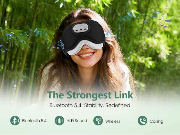 sleep mask with bluetooth headphones