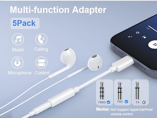 USB C to 3.5mm Headphone Jack Adapter