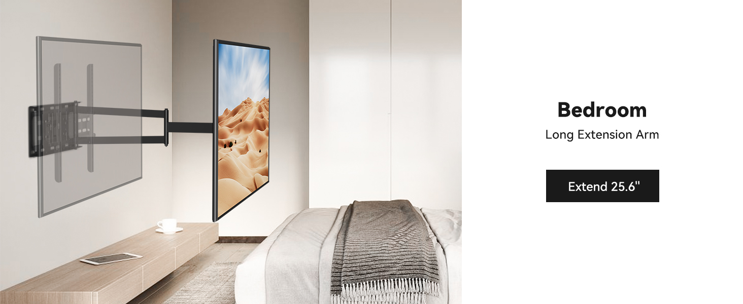 long arm TV mount