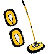 MVEQRRN Upgrade Car Wash Brush Mop with Long Handle,Microfiber Mitt Car Cleaning Supplies Kit Car...