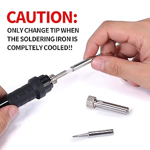 947-III soldering iron with yihua soldering iron tips for change