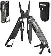 WORKPRO Multitool-11 in 1 Multitool Pliers with Pocket Clip and Sheath-EDC Multi Tool Knives with...