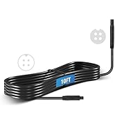 EWAY 4 Pin Extension Cable (10FT/3M) for Dash Cam Rear View Backup Camera Reverse Car Recorder Mi...