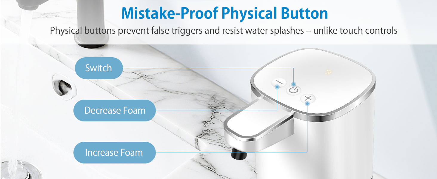 automatic fomaing soap dispenser