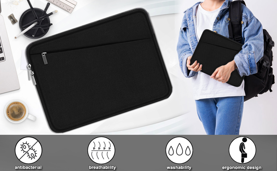 Laptop Sleeve Case 13.3 Inch, Durable