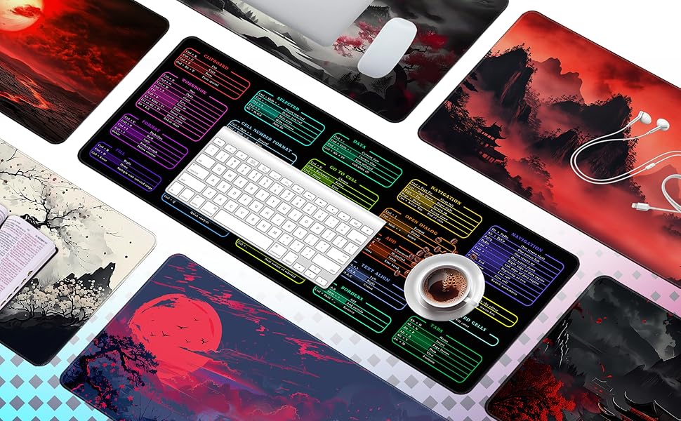 excel pad shortcut mat