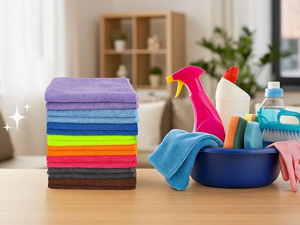 Microfiber Cleaning Cloths