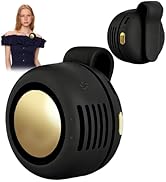 Ahuccf Portable Clip-On Fan, Mini USB Rechargeable 360° Rotatable Fan, 3-Speed Silent Mini Bladel...