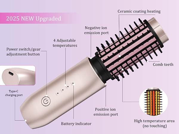 thermal brush