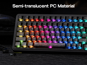 EPOMAKER SmokFiber Keycaps Set