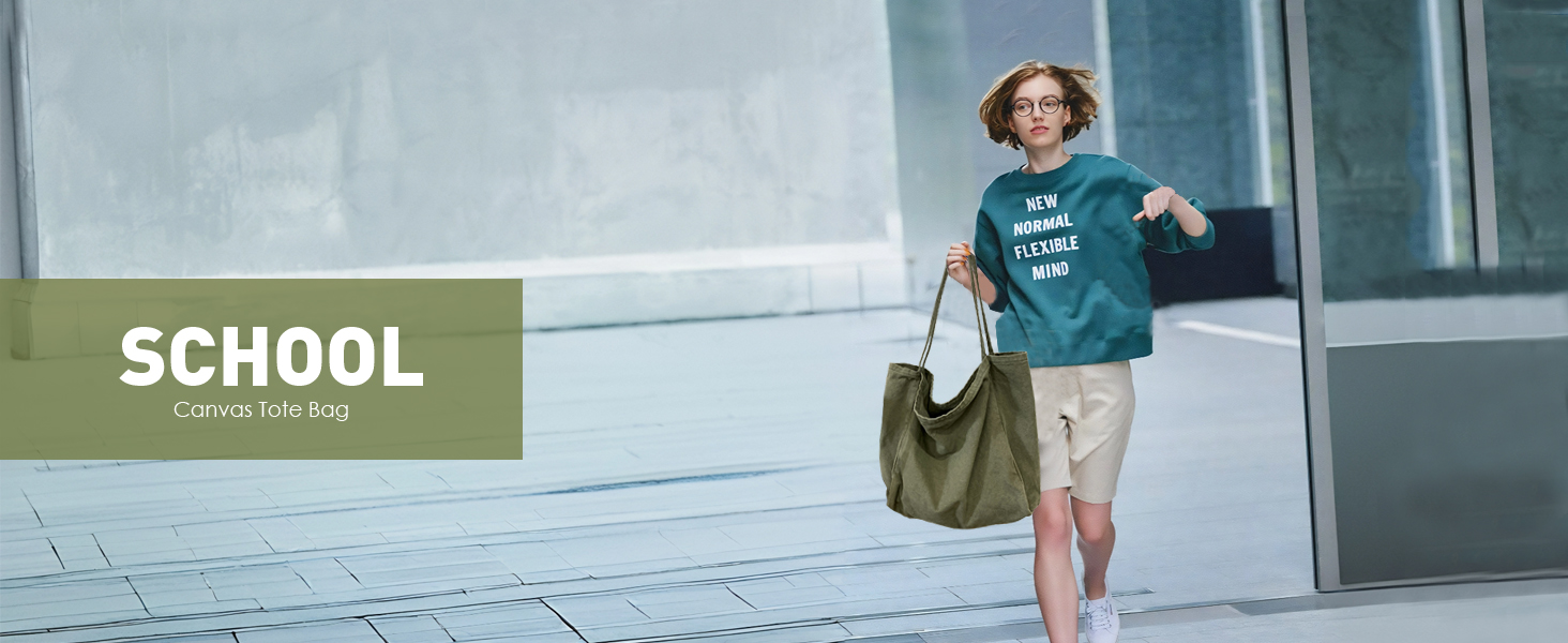 large canvas tote