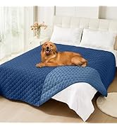 smiry Waterproof Dog Blanket, Reversible Dog Bed Cover Pet Blanket, Soft Couch Cover for Dogs Was...