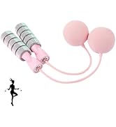 Cordless Jump Rope for Fitness with Indoor Jumping Rope Weighted Ropeless Skipping Jump Rope for ...