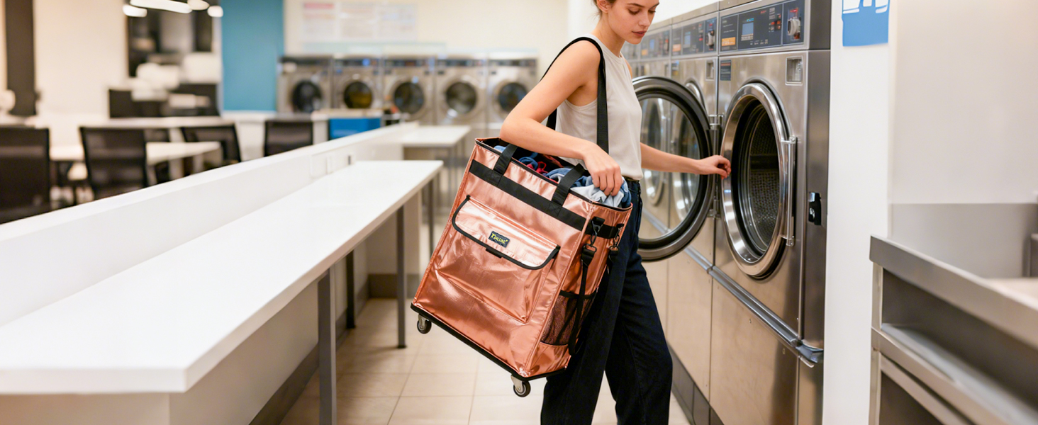 GROCERY BAGS ON WHEEL