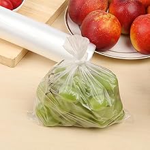 plastic food storage bags