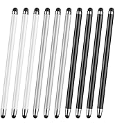 Stylus (10 Pcs), 2-in-1 Stylus Pen for Touch Screen, High Precision and Sensitivity, Suitable for...